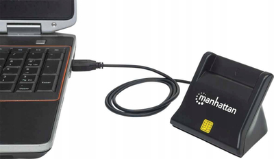 Lexues kartash Manhattan USB-A Smart SIM, USB 2.0, 480 Mbps, i zi