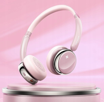 Kufje Bluetooth FiiO Snowsky Anytime, on ear, ANC, rozë