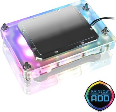 Bllok uji CPU Raijintek CWB TR4-RBW, RGB, për AMD TR4, i tejdukshëm