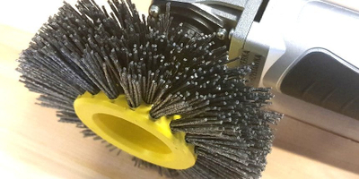 Furçë për plakjen e drurit Neo Tools 155mm, fijet fibër P80, filetë M14