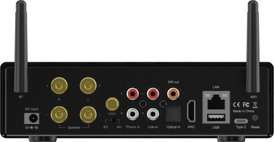Amplifikator stereo wireless Arylic H50, Wi‑Fi, Bluetooth 5.2, i zi