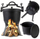 Казан од лиено железо Hunter Pot, 10L, за оган и скара, црн