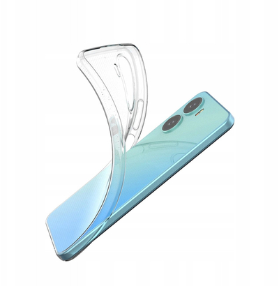 Këllëf telefoni Hurtel Ultra Clear për Vivo Y16 Vivo Y02s, 0.5mm, TPU, transparent