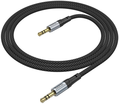 Аудио кабел Hoco UPA27, AUX 3.5 mm во 3.5 mm, 1.2 m, црна