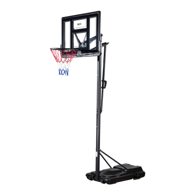Kosh basketbolli Nils ZDK020, i rregullueshëm 2.45-3.05 m, bazë 75L, i zi