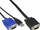 Kabllo KVM InLine 60667D, 1.8m, i zi