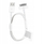 Kabllo USB A në 30 pin C606, 1 m, 1A, e bardhë