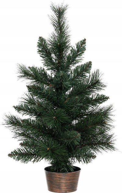 Pemë artificiale Krishtlindjeje Feeric Lights Christmas, 50cm, në vazo, jeshile