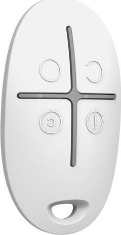 Паметен далечински управувач Somfy KeyGo 4 RTS, 4 копчиња, за аларм, бел