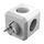 Prizë shumështresore BlitzWolf BW-EC2, 4x AC 4x USB, 4000W, e bardhë