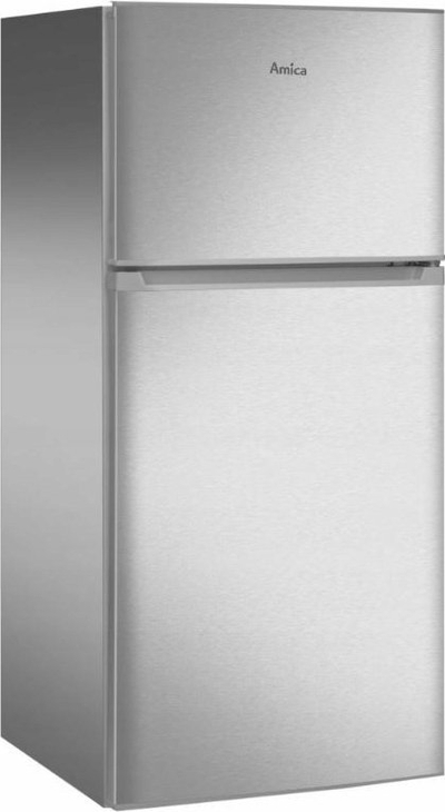 Frigorifer me ngrirës Amica FD2015.4X(E), 167L, gjerësi 54cm, inox