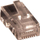 Konektor rrjeti Lanview RJ45 UTP Cat5e, set me 10 copë, transparent
