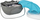 Set lodër mjeku Mega Creative MEDICAL SET, me shportë, blu gri