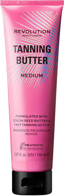 Gjalpë për vetënxirje Revolution Self-tanning Medium Beauty Buildable, 150 ml