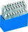 Set stampash metalike GRAVUREM Standard 101, gërma A‑Z, 1 mm, gri