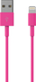 Kabllo USB Lightning Sinox SOE02701, 1m, USB 2.0, rozë