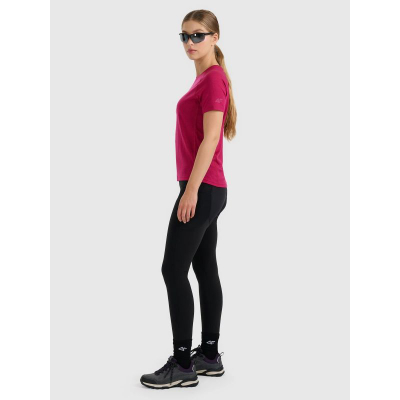 Legginsa për goca 4F Tights FNK F373, termike, me xhepa anës, të zeza