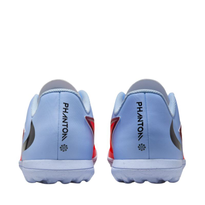Фудбалски копачки Nike Phantom 6 Academy TF, вештачка подлога, сини со црвена боја