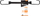 Litar gome elastik Bradas DHM-B8040GY-E, 20 cm, me grep, i zi