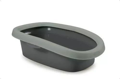 Kuti rere per mace Stefanplast Open, 58x39x17cm, plastike, blu