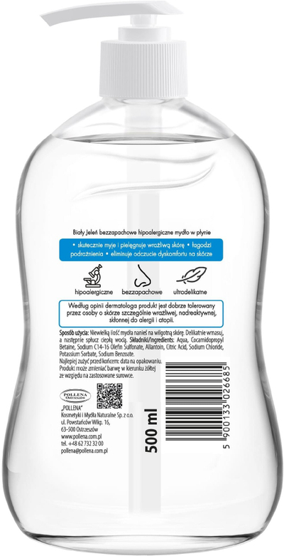 Sapun i lëngshëm Bialy Jelen HYPOALLERGENIC, pa erë, 500 ml
