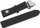 Rrip ore Zeppelin Leather Strap, lëkurë natyrale, 18mm, i zi