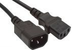 Kabllo e rrymës Gembird VDE IEC320 C13/C14, 1,8m, e zezë