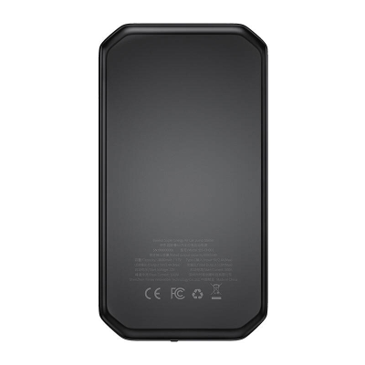 Starter baterie dhe power bank Baseus, 10000mAh, me elektrik dore, i zi