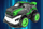 Lodër makinë me telekomandë Ciuciubabka Angry Stunt Car, rrotullim 360°, drita LED, e zezë e kuqe