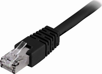 Kabllo rrjeti Deltaco F/UTP Cat6, 20m, e zezë
