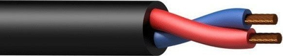 Kabllo boksi Procab PLS225/1, 2 x 2.5 mm² 13 AWG, HighFlex, 100m, e zezë