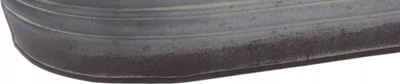 Vazo dekorative metalike Plant Pot, 46x25x18.5 cm, gri