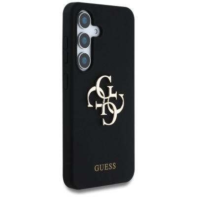 Guaskë telefoni Guess Silicone Big 4G, për Samsung Galaxy S25, TPU, e zezë
