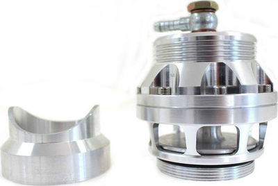 Вентил blow off TurboWorks F, 50mm, за заварување, сребрен