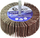 Дискова брусна четка Geko flap wheel 80x30x6, гранулација P100