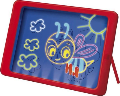 Tabelë vizatimi Lisciani Giochi Carotina Luminous Slate, me LED, për fëmijë