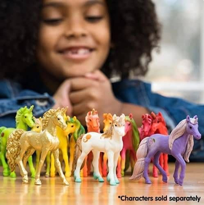 Figurinë koleksionuese Schleich Bayala Collectible Unicorn Peach, për fëmijë, shumëngjyrëshe