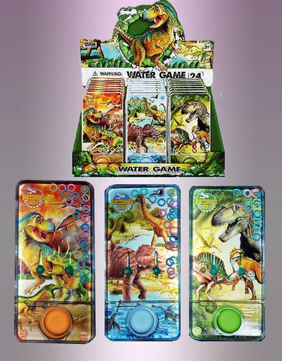 Lojë me uj me dorë Trifox Dinosaurs MIX, me unaza, me ngjyra të forta