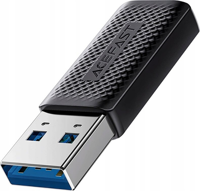 Adapter Acefast J2 USB C në USB A 3.0, 5Gb/s, i zi