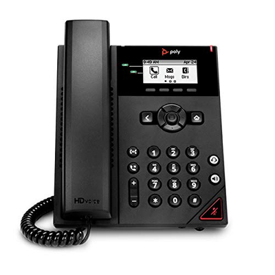 Telefon IP HP Poly VVX 150, 2 linja, PoE, i zi