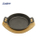 Tigan gize Heinner Cooking, 20cm, me bazë druri, i zi