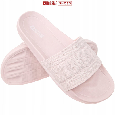 Shapka plazhi për femra Big Star W Flip Flops LL274A157-600, material sintetik, taban plastik