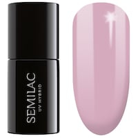 Llak thonjsh Semilac 058 Heather Gray, gel hibrid soak off, Allure Collection, rozë vjollcë