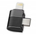 Mikrofon pa tel Ulanzi A100 J12 Upgrade, lavalier, me Lightning Type‑C, i zi