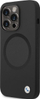 Këllëf telefoni BMW BMHMP14LSILBK2 për iPhone 14 Pro, silikon Liquid me MagSafe, i zi