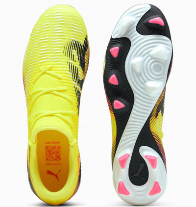 Këpucë futbolli Puma Future 8 Match Low FG AG, për burra, shumëngjyrëshe