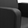 Karrige lavamani Melcap Virginia Backwash Chair, legen qeramik, ergonomike, e zezë