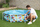 Pishinë kornizë Bestway Steel Pro Play, diametër 240 cm, me tenda mbrojtëse, shumëngjyrëshe