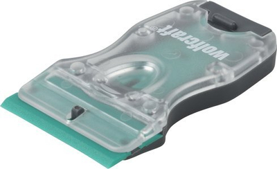 Skreper plastik Wolfcraft, teh 38mm, jeshil