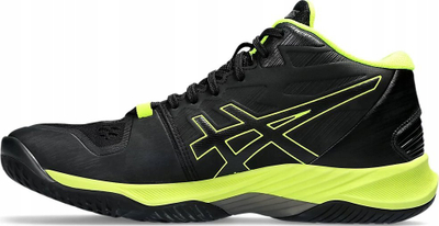 Atlete volejbolli Asics Sky Elite FF MT 2 M 1051A065-004, për në palestër, për burra, të zeza me neon